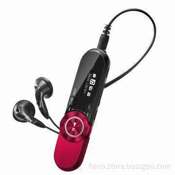 Flash MP3 Player, Supports AAA Battery, 4GB USB, Digital